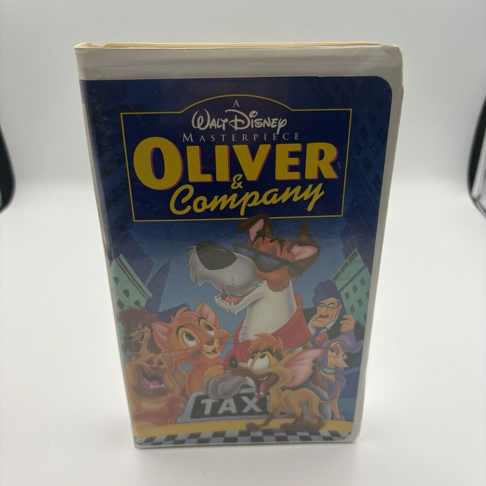 Oliver & Company VHS Walt Disney Masterpiece Collection